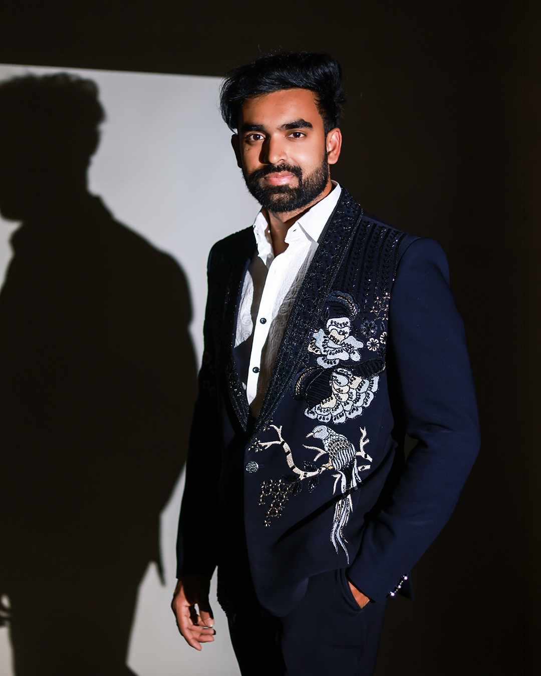Blue Parrot Designer Suit